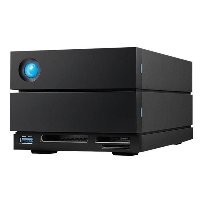 LaCie 2big Dock STLG16000400 - Disco Duro Externo RAID 16 TB (2x8 TB) Thunderbolt 4, USB 3.2, Lector Tarjetas, para Video y Edición Profesional LaCie 2big Dock STLG16000400 - Disco Duro Externo RAID 16 TB (2x8 TB) Thunderbolt 4, USB 3.2, Lector Tarjetas, para Video y Edición Profesional
