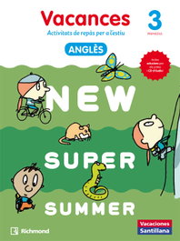 RICHMOND New Super Summer 3 Catalan Book+CD