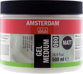 Amsterdam Medio gel mate 080, 500 ml