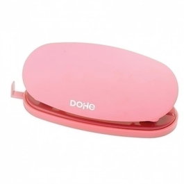 DOHE Taladro de 2 Punzones Soft Touch Rosa Pastel