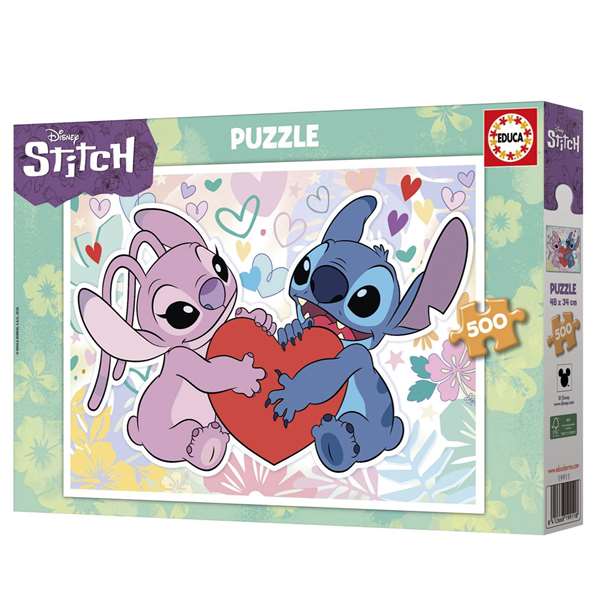 Educa Puzzle Disney Stitch de 500 piezas Educa Puzzle Disney Stitch de 500 piezas