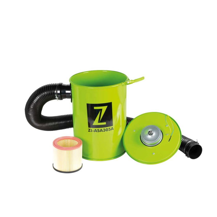 Zipper ZI-ASA305A Colector de Polvo con Juego de Reductores