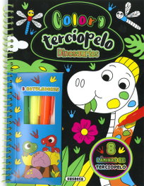 SUSAETA EDICIONES Dinosaurios - COLOR Y TERCIOPELO