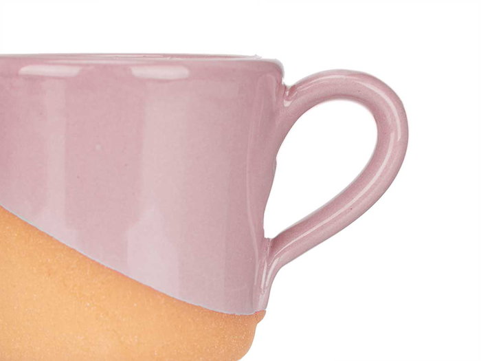 La Dehesa Taza Cafe Barro 80 ml Rosa Marron 8.5x5.5x6.4 cm Apta Horno Microondas Lavavajillas (Set de 24) La Dehesa Taza Cafe Barro 80 ml Rosa Marron 8.5x5.5x6.4 cm Apta Horno Microondas Lavavajillas (Set de 24)