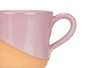 La Dehesa Taza Cafe Barro 80 ml Rosa Marron 8.5x5.5x6.4 cm Apta Horno Microondas Lavavajillas (Set de 24)