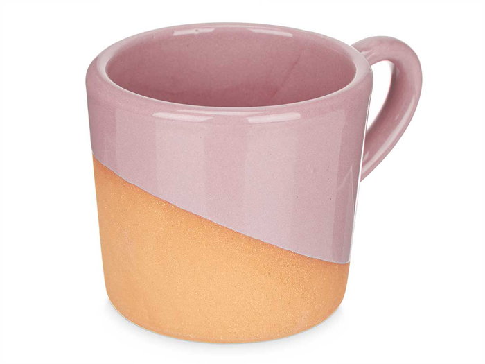 La Dehesa Taza Cafe Barro 80 ml Rosa Marron 8.5x5.5x6.4 cm Apta Horno Microondas Lavavajillas (Set de 24) La Dehesa Taza Cafe Barro 80 ml Rosa Marron 8.5x5.5x6.4 cm Apta Horno Microondas Lavavajillas (Set de 24)