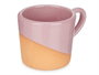 La Dehesa Taza Cafe Barro 80 ml Rosa Marron 8.5x5.5x6.4 cm Apta Horno Microondas Lavavajillas (Set de 24)