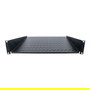 Intellinet Fachboden Cajón metálico para rack de montaje frontal 2U 19" (483x400 mm) negro, soporta 25 kg, garantía 3 años