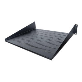 Intellinet Fachboden Cajón metálico para rack de montaje frontal 2U 19" (483x400 mm) negro, soporta 25 kg, garantía 3 años