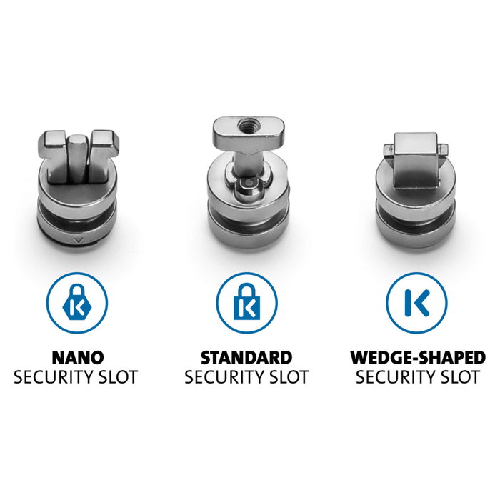 Kensington Kit de anclajes de seguridad ClickSafe Universal 3 en 1 K68001WW