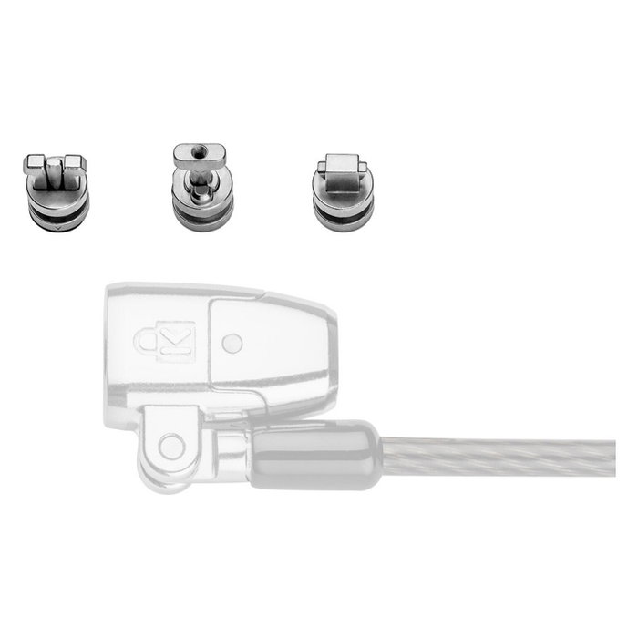 Kensington Kit de anclajes de seguridad ClickSafe Universal 3 en 1 K68001WW