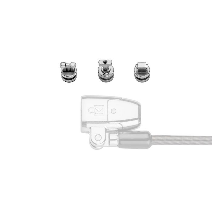 Kensington ClickSafe Universal Slots Security Anchors Kit Compatible con ranuras T-Bar, Nano y Wedge