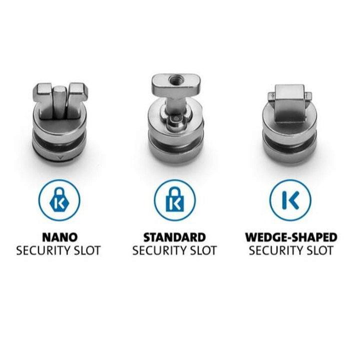 Kensington Kit de anclajes de seguridad ClickSafe Universal 3 en 1 K68001WW