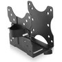 ICY BOX IB-MSA102-VM Estantería para mini PC Negro con VESA 75x75 y 100x100