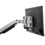 ICY BOX IB-MSA102-VM Estantería para mini PC Negro con VESA 75x75 y 100x100