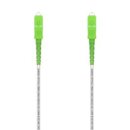 AISENS Cable Fibra Optica Latiguillo 7 M G657A2 3.0 9/125 SMF SIMPLEX CPR DCA LSZH, SC/APC-SC/APC, B