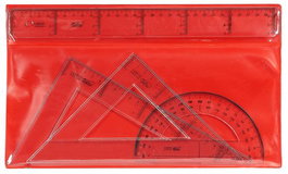 Equipo De Dibujo Safta 25 Centimetros (Set de 10)