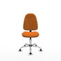 PIQUERAS Y CRESPO Silla de oficina Algarra Naranja