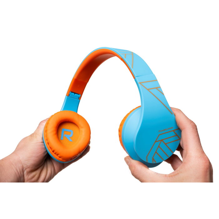 PowerLocus P2 Auriculares para Niños Azul/Naranja PowerLocus P2 Auriculares para Niños Azul/Naranja