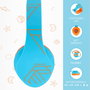 PowerLocus P2 Auriculares para Niños Azul/Naranja
