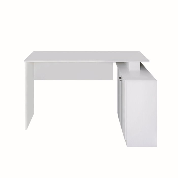 Hanah Home Mesa de Estudio Blanca 130x74x60 cm