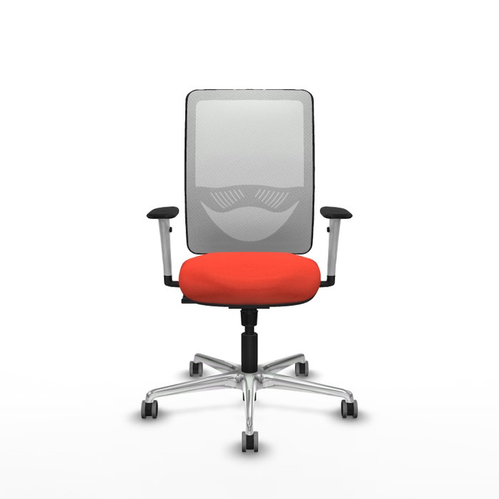 PIQUERAS Y CRESPO Silla de oficina Zulema Naranja oscuro/Blanco PIQUERAS Y CRESPO Silla de oficina Zulema Naranja oscuro/Blanco