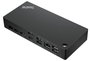 Lenovo ThinkPad Universal USB-C Smart Dock TB20, Estación de Acoplamiento Inteligente con USB 3.2 Gen 1 (3.1 Gen 1) Type-A + Type-C, Negro