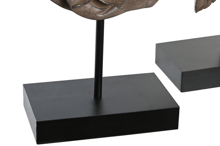 DKD Home Decor Figura de Buda en Resina y Metal (Pack de 2 unidades) Surtidas DKD Home Decor Figura de Buda en Resina y Metal (Pack de 2 unidades) Surtidas