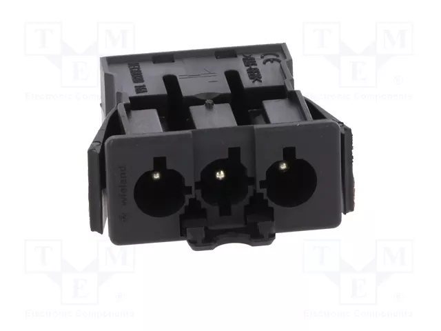 WIELAND GESIS GST18I3F S2 R V SW Bloque de Bornas Desmontable Negro