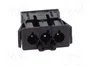 WIELAND GESIS GST18I3F S2 R V SW Bloque de Bornas Desmontable Negro