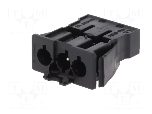 WIELAND GESIS GST18I3F S2 R V SW Bloque de Bornas Desmontable Negro