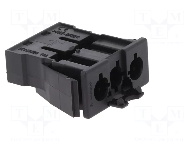 WIELAND GESIS GST18I3F S2 R V SW Bloque de Bornas Desmontable Negro