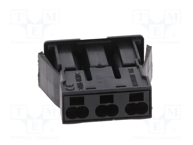 WIELAND GESIS GST18I3F S2 R V SW Bloque de Bornas Desmontable Negro