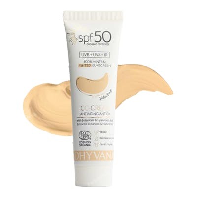Dhyvana CC SPF 50 Golden Beige Ecocert 50ml