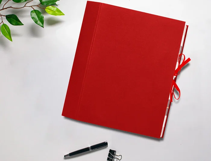 Liderpapel Carpeta Fuelle Folio Cartón Forrado Burdeos 20 Departamentos 220x350x300 mm