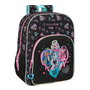 Mochila Escolar Monster High Negro 33 x 42 x 14 cm