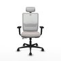 PIQUERAS Y CRESPO Silla de oficina Haches Blanca con Mecanismo Sincro/Traslack