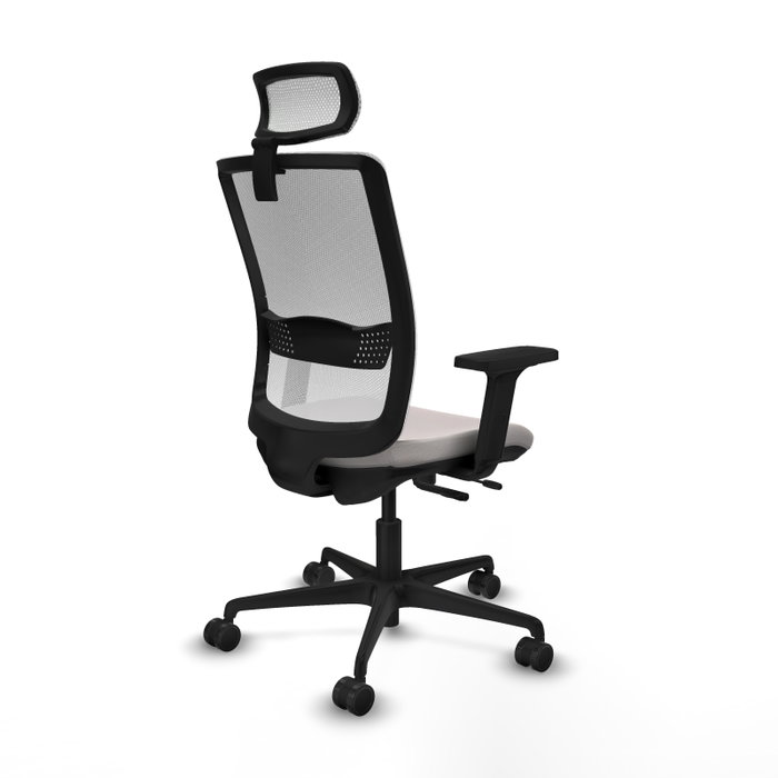 PIQUERAS Y CRESPO Silla de oficina Haches Blanca con Mecanismo Sincro/Traslack PIQUERAS Y CRESPO Silla de oficina Haches Blanca con Mecanismo Sincro/Traslack