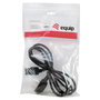 EQUIP Cable de Alimentación IEC C13 a Enchufe Británico BS1363, 2 m, 250V 10A 2500W, Negro, Certificados VDE UKCA RoHS