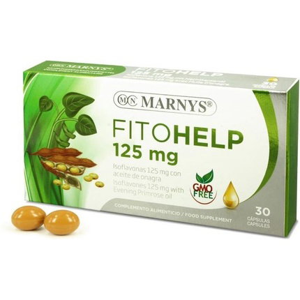 MARNYS Fitohelp Isoflavonas con Onagra 125mg 30 cápsulas MARNYS Fitohelp Isoflavonas con Onagra 125mg 30 cápsulas