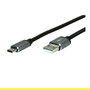 ROLINE 11029027 Cable USB 2.0 de USB A a USB C, 0.8m, Negro
