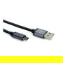 ROLINE 11029027 Cable USB 2.0 de USB A a USB C, 0.8m, Negro