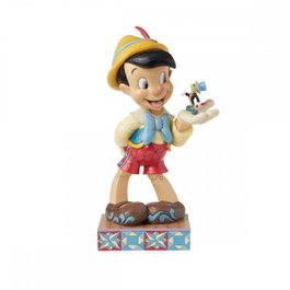 Enesco Figura Disney Traditions Pinocho y Pepito Grillo