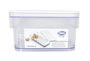 Inde Caja Multiusos Transparente con Huevera, Organizador de Cocina (6 Unidades)
