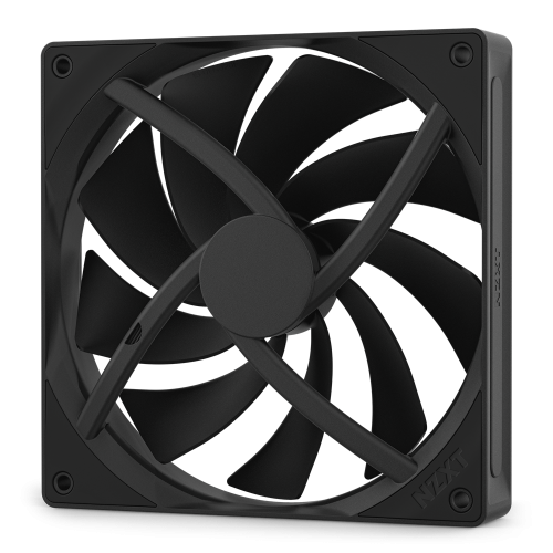 NZXT F140Q Ventilador de Caja para Ordenador 14 cm Negro 1 Pieza