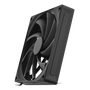 NZXT F140Q Ventilador de Caja para Ordenador 14 cm Negro 1 Pieza