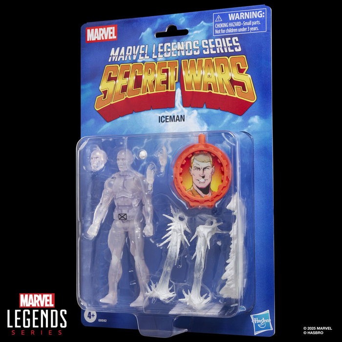 Hasbro Marvel Legends Series Iceman Secret Wars Figura de Acción 15cm con Accesorios Hasbro Marvel Legends Series Iceman Secret Wars Figura de Acción 15cm con Accesorios