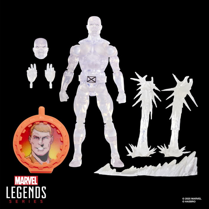 Hasbro Marvel Legends Series Iceman Secret Wars Figura de Acción 15cm con Accesorios Hasbro Marvel Legends Series Iceman Secret Wars Figura de Acción 15cm con Accesorios