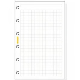 Finocam Recambio Agenda Anillas Classic C240 73x114 mm 50 Hojas Cuadrícula