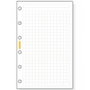 Finocam Recambio de Agenda de Anillas Classic C240 Cuadrícula 73x114mm 50 Hojas